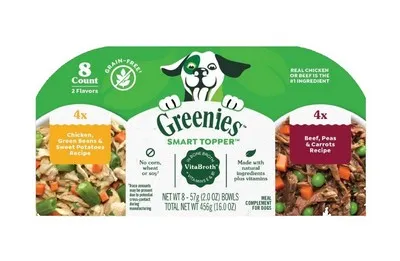 1cs 2/8pk Greenies Wet Chicken & Beef Mu - Health/First Aid